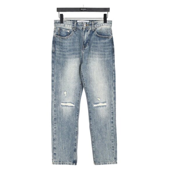 Burberry/Wheat Ear Embroidered Jeans S - Picture 1 of 9